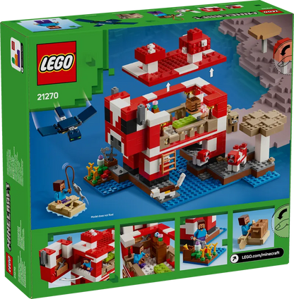 LEGO The Mushroom House 21270 Minecraft (Pre-Order: January 2025)