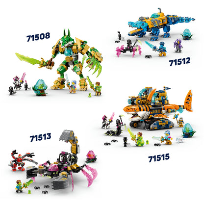LEGO DREAMZzz 2in1 Dinoruimteschip Ruimteschip en Dinosaurus Speelgoed voor Kinderen 71514