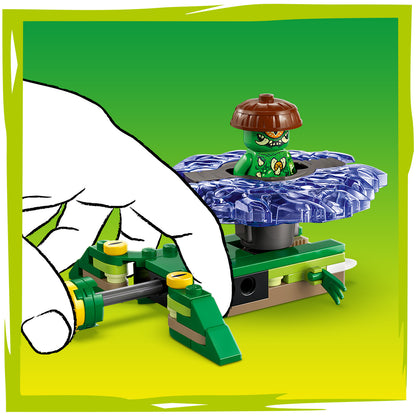 LEGO® NINJAGO® Nya vs. Mutatiemonster in Spinner - Actiespeelgoed - Speelset met 2 Minifiguren - 71849
