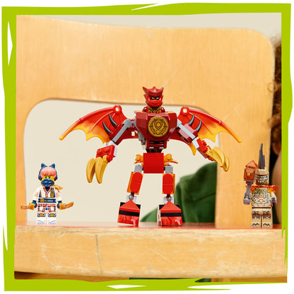 LEGO® NINJAGO® Kai's Drakenmecha Strijdpakket - Mechaspeelgoed - Speelset met 3 Minifiguren - 71851