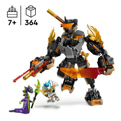 LEGO® NINJAGO® Cole's Missiemecha en Draak Zane - Ninjaspeelgoed - Speelset met 3 Minifiguren - 71854