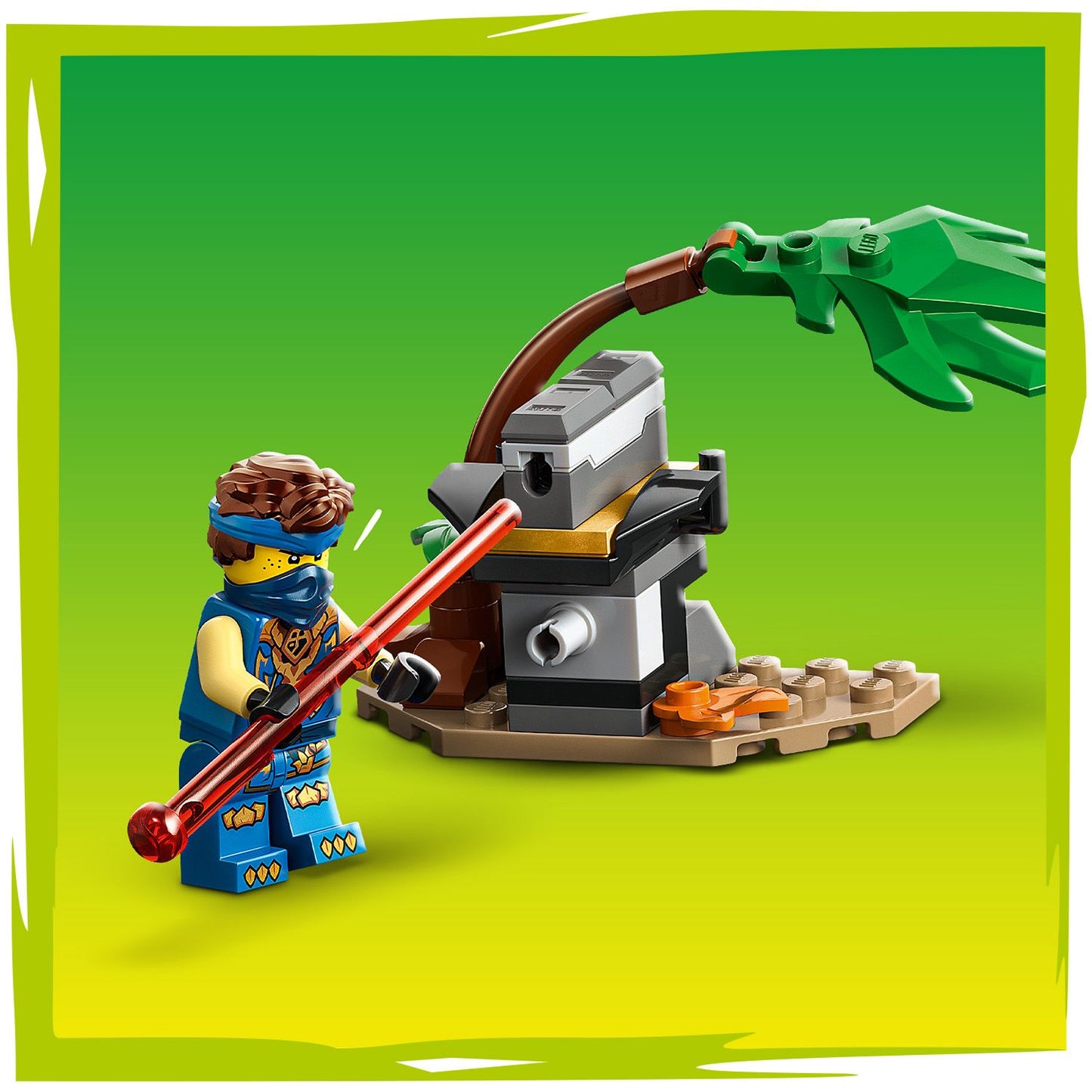 LEGO® NINJAGO® Jay's Transformerende Auto - Ninja Speelgoedauto - Bouwset met 5 Minifiguren - 71856