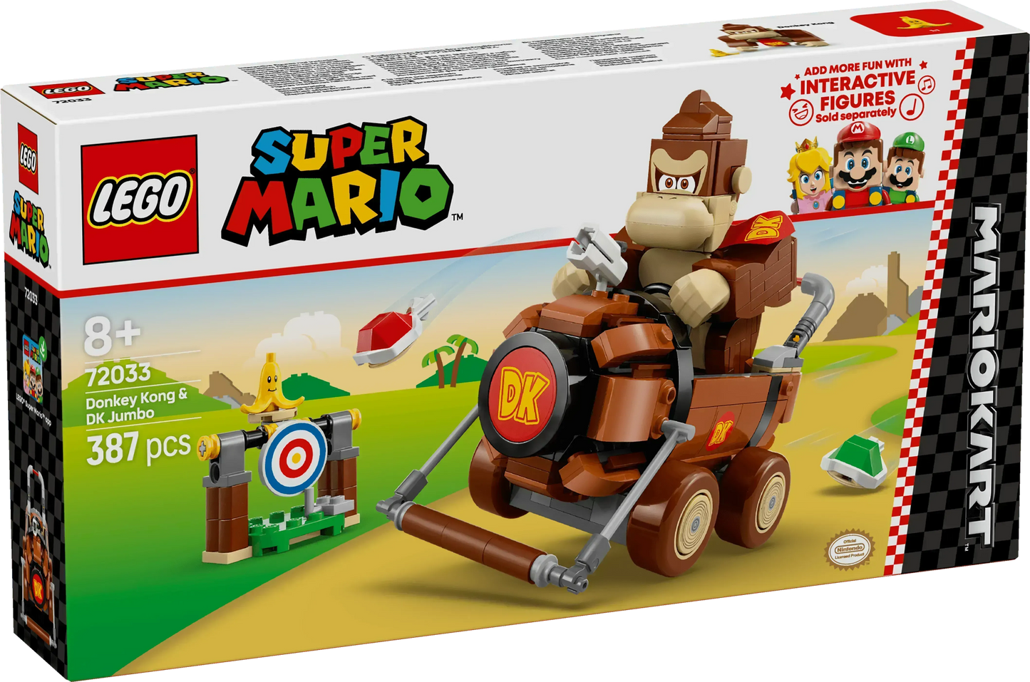 LEGO Mario Kart – Donkey Kong &amp; DK Jumbo 72033 SuperMario (Delivery: January 2025)