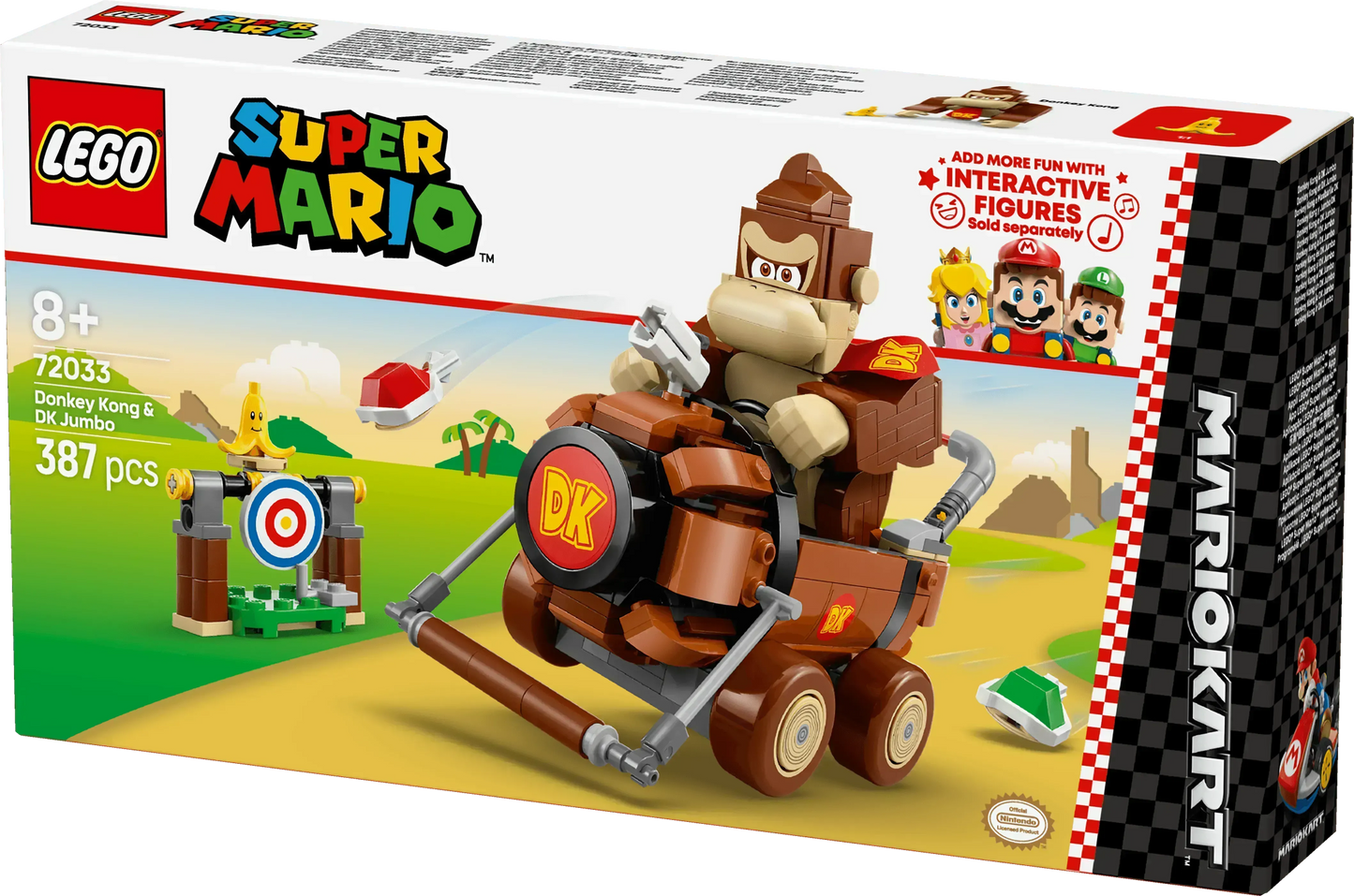 LEGO Mario Kart – Donkey Kong &amp; DK Jumbo 72033 SuperMario (Delivery: January 2025)