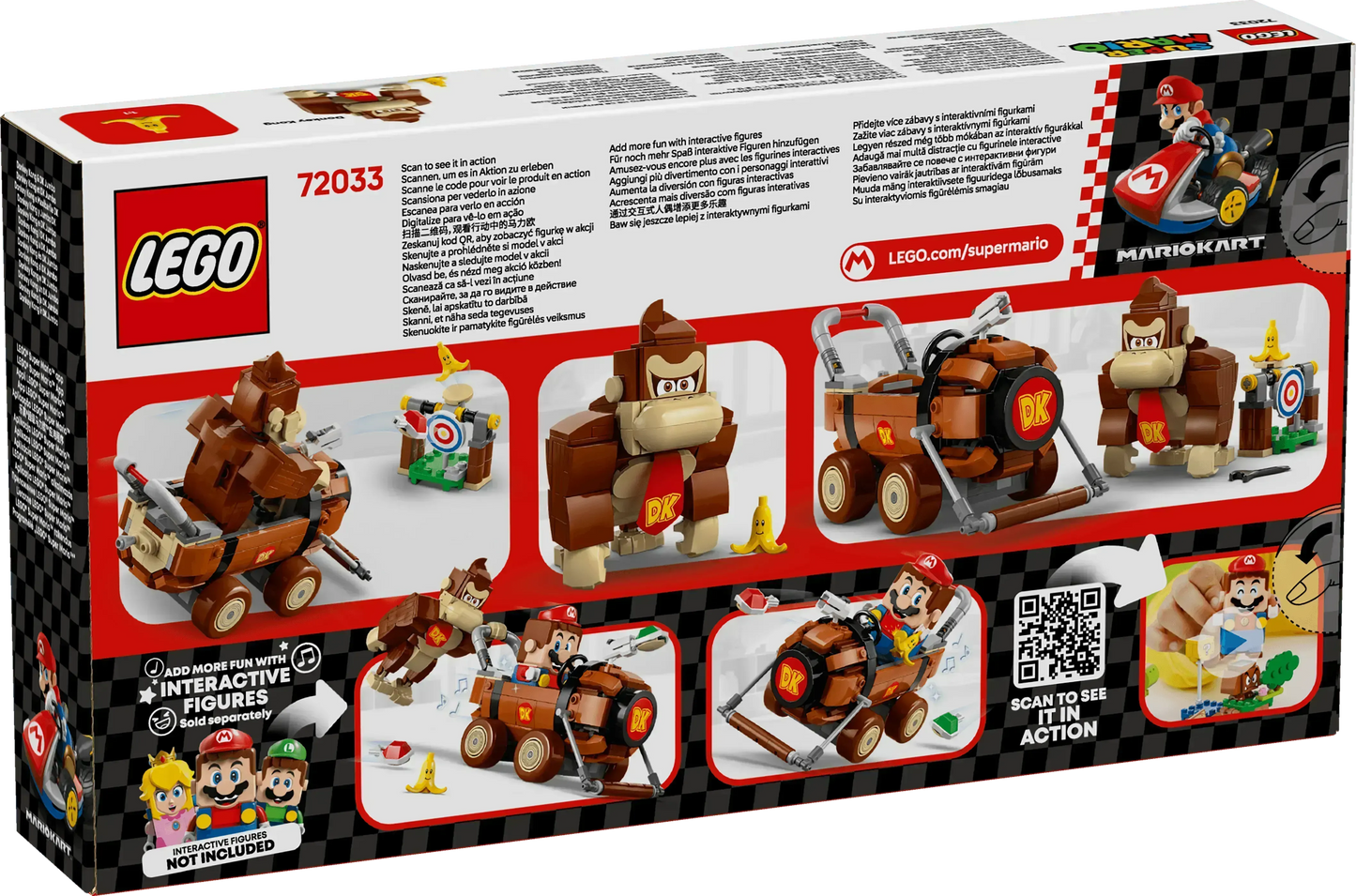 LEGO Mario Kart – Donkey Kong &amp; DK Jumbo 72033 SuperMario (Delivery: January 2025)