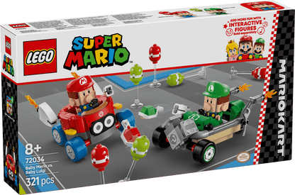 LEGO Mario Kart – Baby Mario vs. Baby Luigi 72034 SuperMario (Levering: 1 januari 2025)