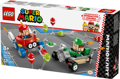 LEGO Mario Kart – Baby Mario vs. Baby Luigi 72034 SuperMario (Levering: 1 januari 2025)