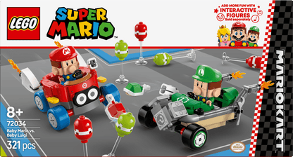 LEGO Mario Kart – Baby Mario vs. Baby Luigi 72034 SuperMario (Levering: 1 januari 2025)