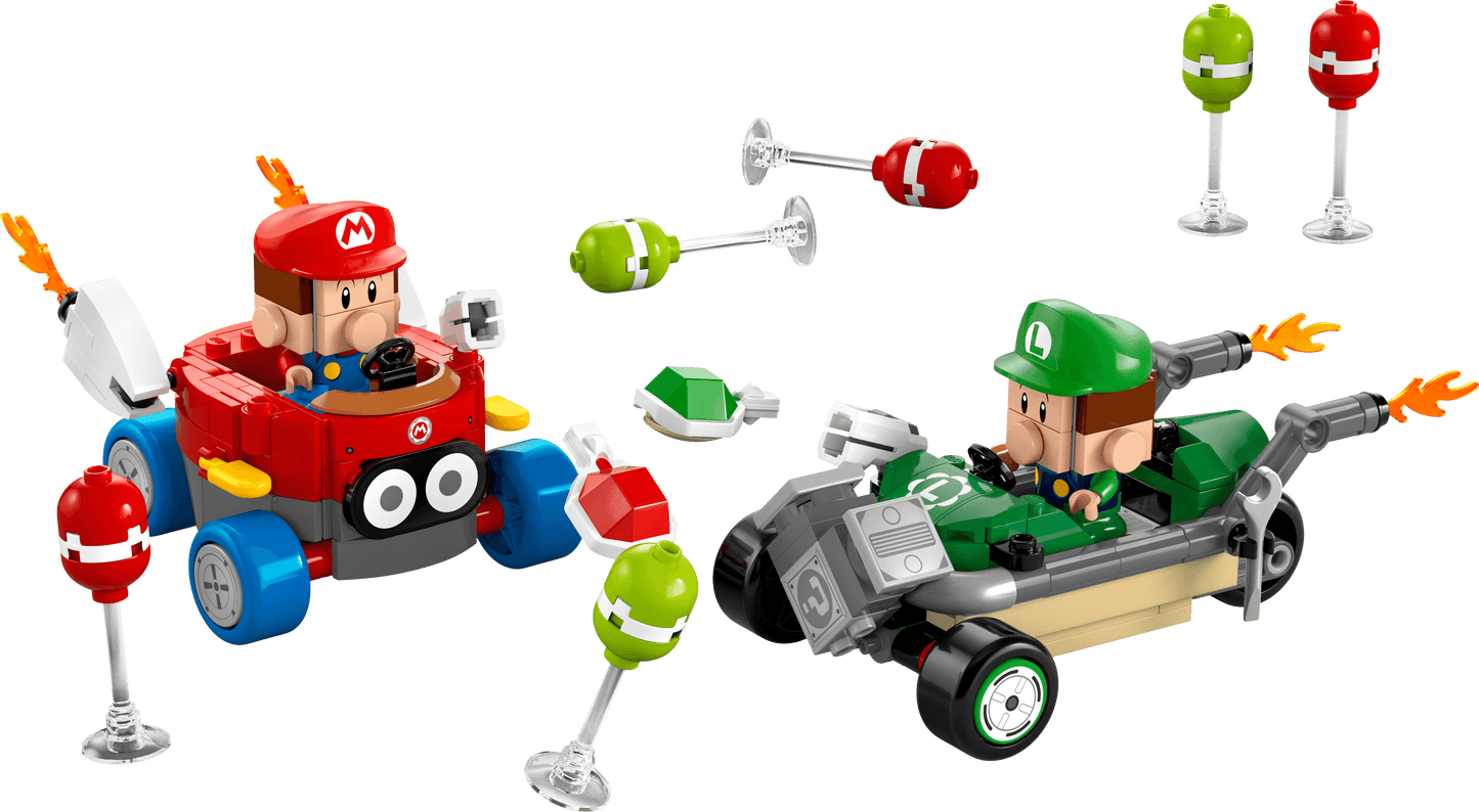 LEGO Mario Kart – Baby Mario vs. Baby Luigi 72034 SuperMario (Levering: 1 januari 2025)