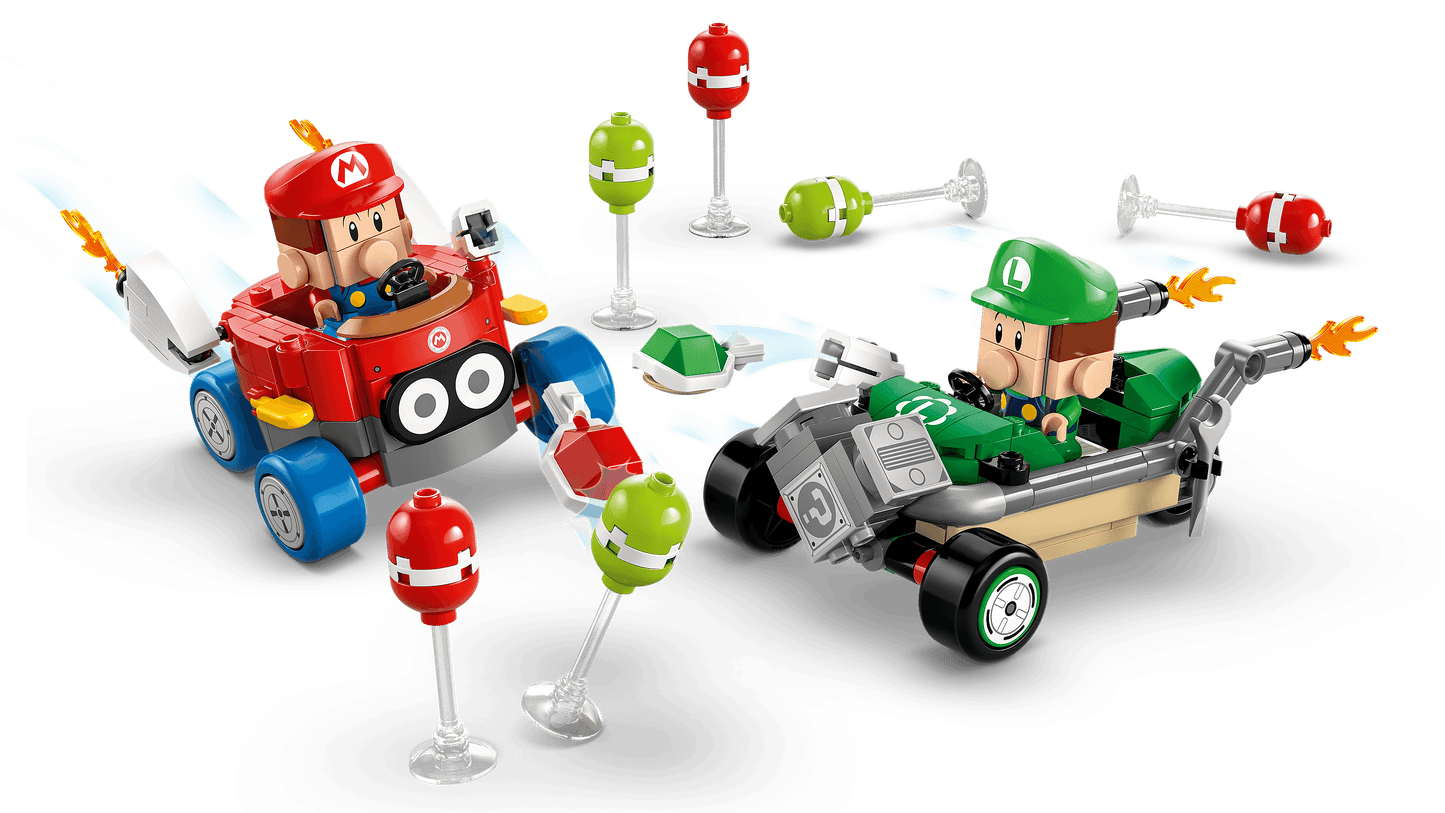 LEGO Mario Kart – Baby Mario vs. Baby Luigi 72034 SuperMario (Levering: 1 januari 2025)