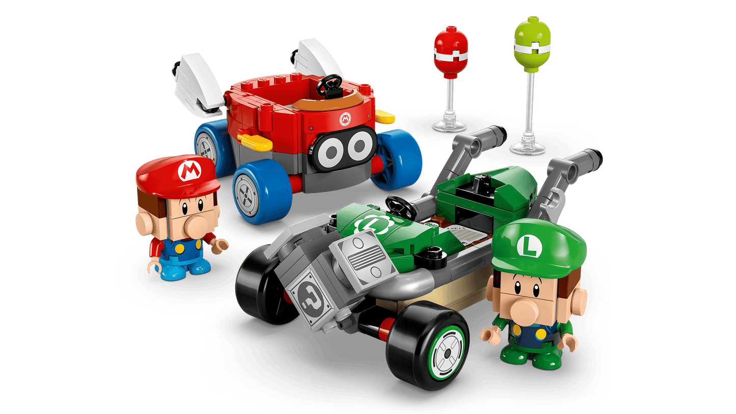 LEGO Mario Kart – Baby Mario vs. Baby Luigi 72034 SuperMario (Levering: 1 januari 2025)