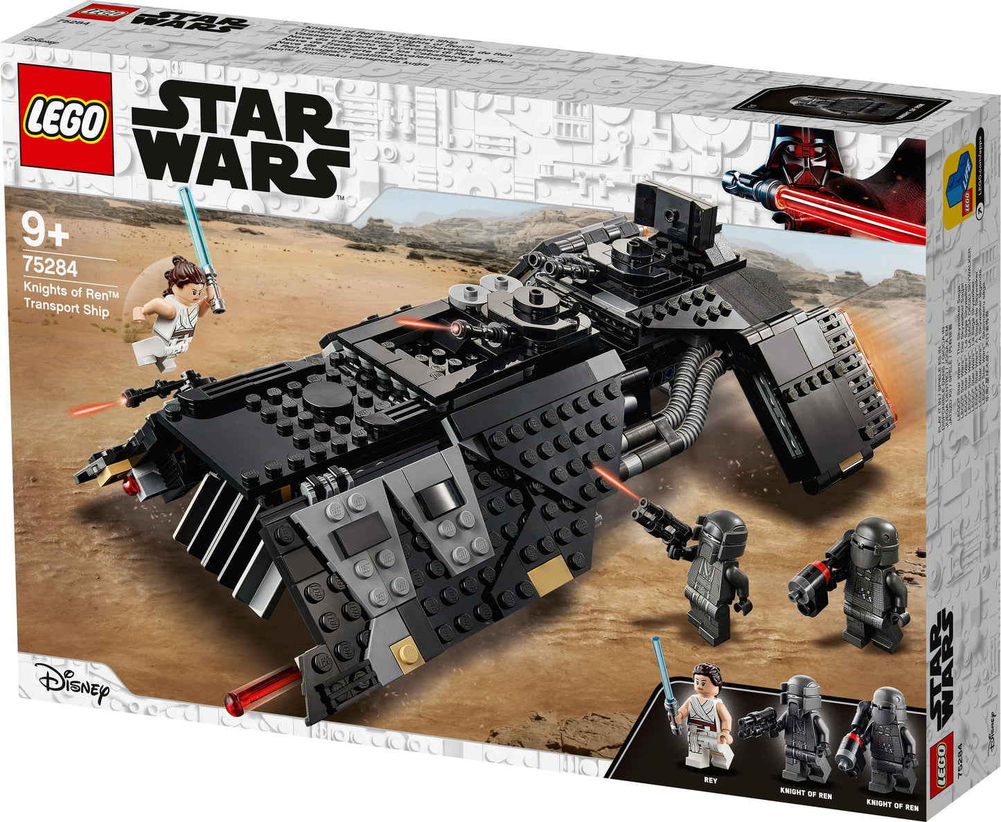 LEGO Knights of Ren Transport Ship including Rey 75284 Star Wars