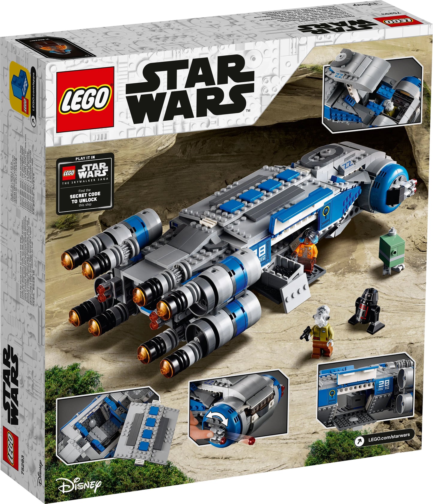 LEGO Resistance I-TS Transport 75293 Star Wars