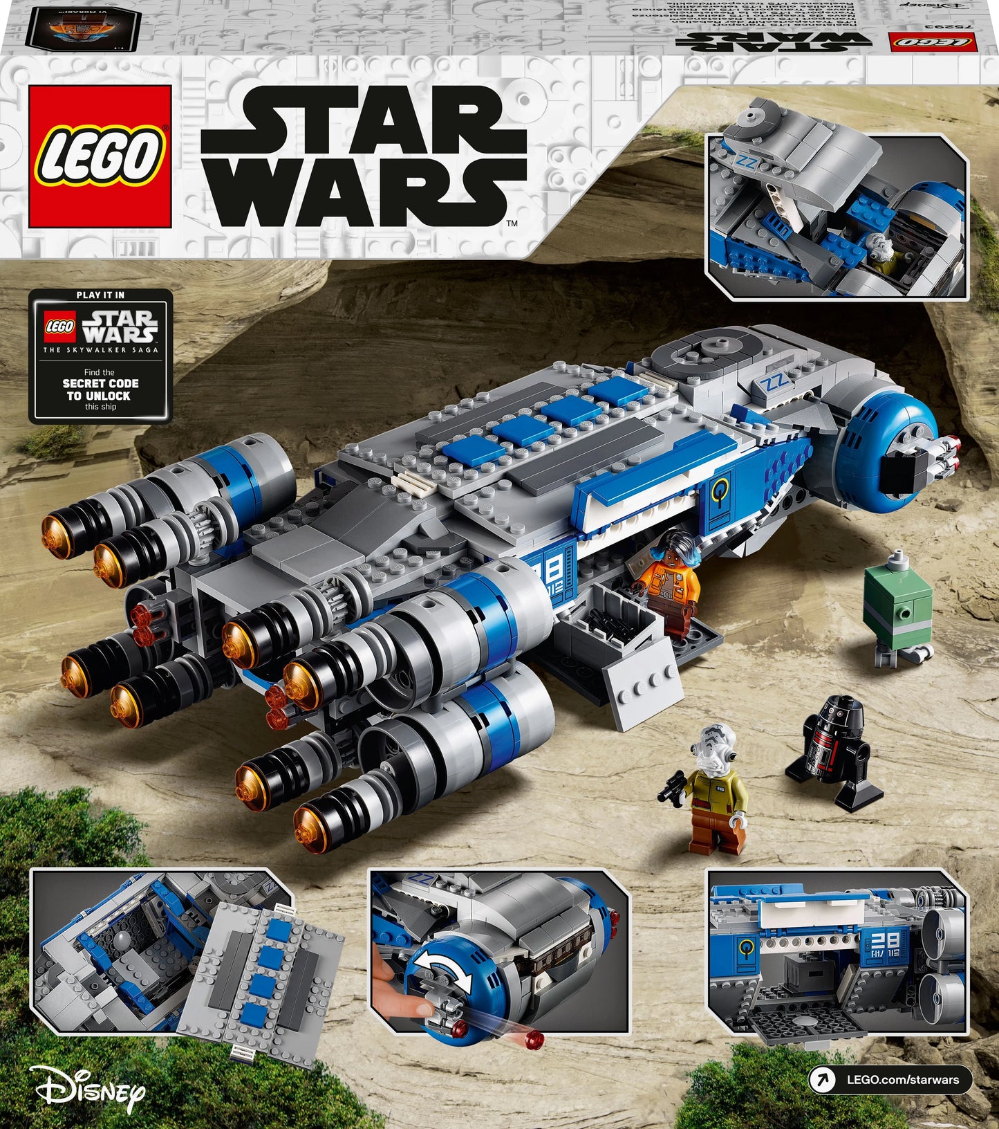 LEGO Resistance I-TS Transport 75293 Star Wars