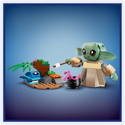 LEGO Star Wars Grogu's Thuis Bouwpakket voor Kinderen met Personages 75443