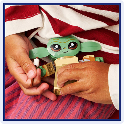 LEGO Star Wars Grogu's Thuis Bouwpakket voor Kinderen met Personages 75443