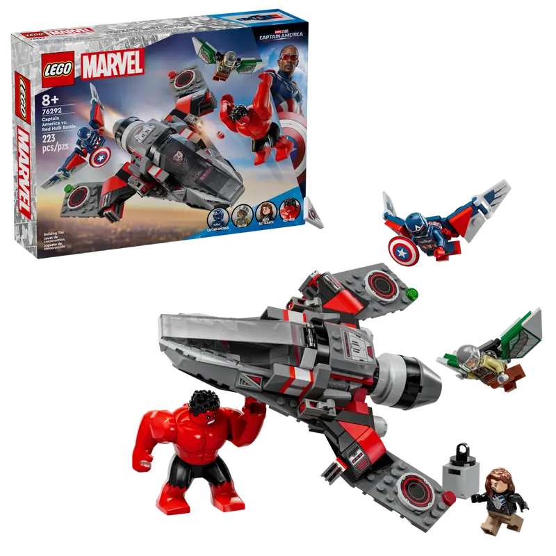 LEGO Captain America vs. Rode Hulk duel 76292 Superheroes (Pre-Order: december)