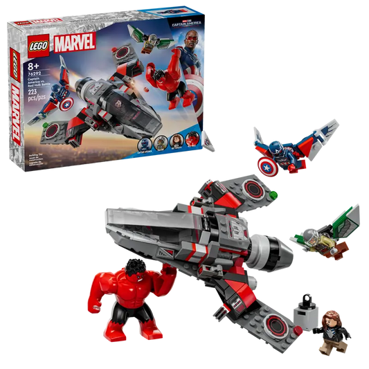 LEGO Captain America vs. Rode Hulk duel 76292 Superheroes (Pre-Order: december)