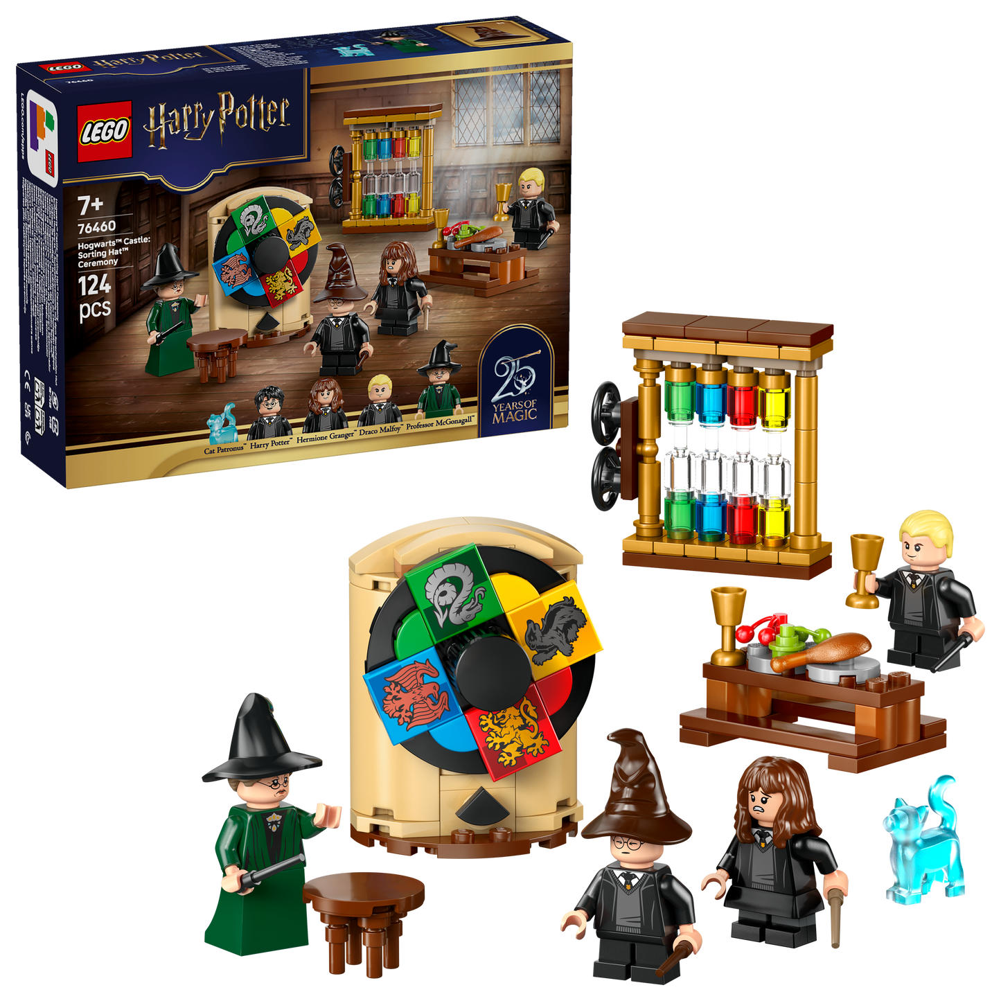 LEGO® Harry Potter™ Kasteel Zweinstein™: Sorteerhoedceremonie - Bouwset met 4 Minifiguren 76460