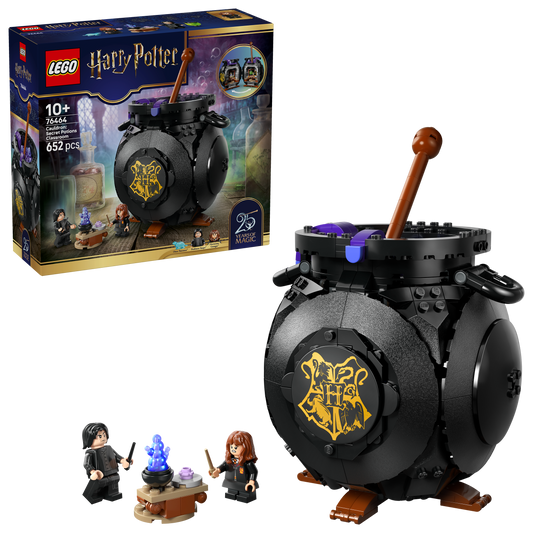LEGO Harry Potter Ketel met Geheim Toverdrankenklaslokaal Bouwpakket voor Kinderen 76464