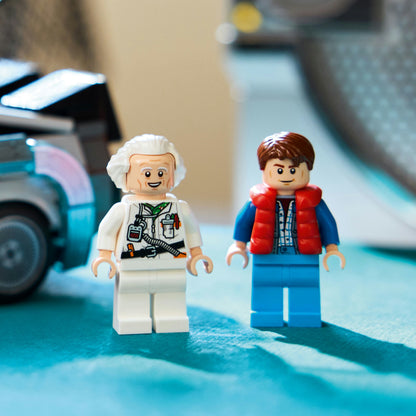 LEGO Speed Champions Tijdmachine uit Back to the Future Bouwpakket voor Kinderen 77256