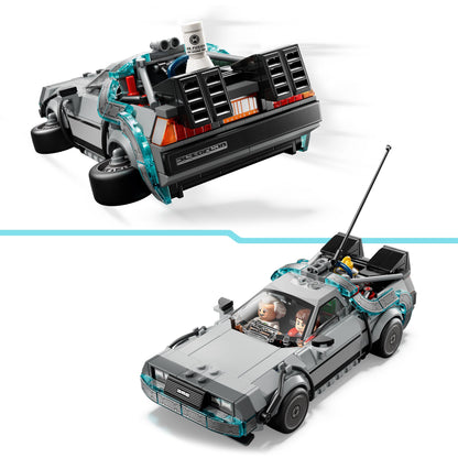 LEGO Speed Champions Tijdmachine uit Back to the Future Bouwpakket voor Kinderen 77256