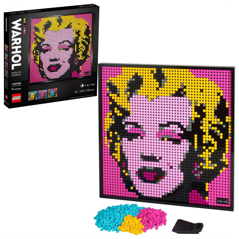 LEGO Andy Warhol's Marilyn Monroe 31197 Art LEGO ART @ 2TTOYS LEGO €. 124.99