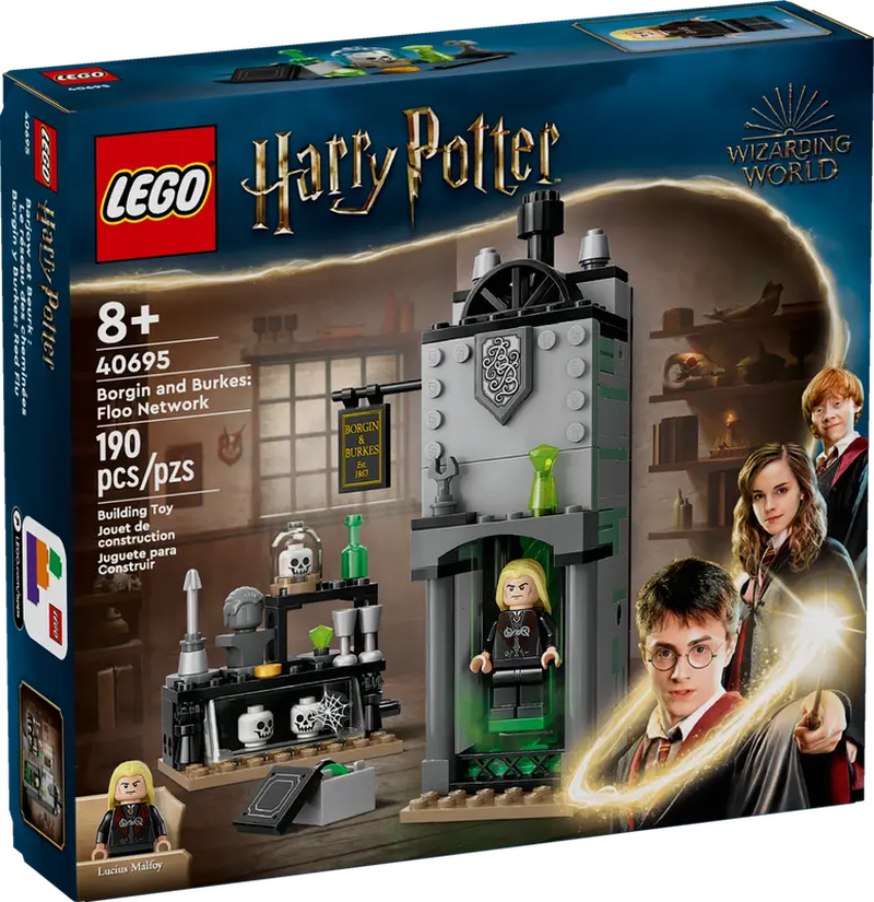 LEGO Odius &amp; Burial: Fireplace Grate 40695 Harry Potter