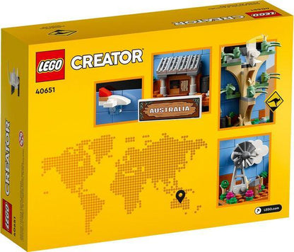 LEGO Ansichtkaart van Australië 40651 Creator LEGO CREATOR @ 2TTOYS LEGO €. 17.99