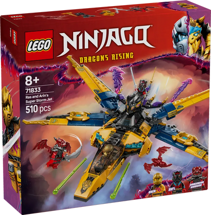 LEGO Ras & Arin's Super Storm Vliegtuig 71833 Ninjago