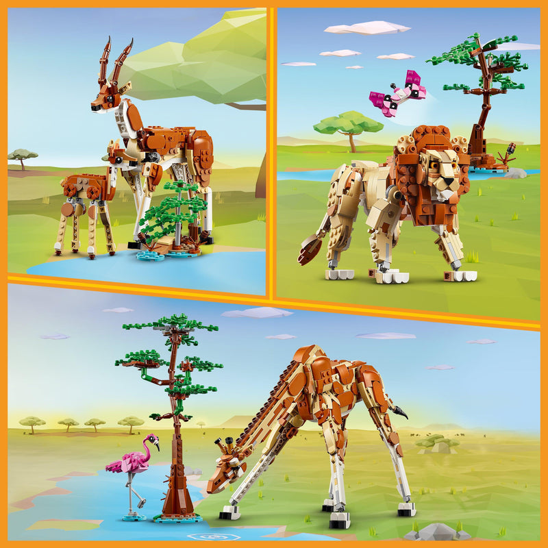 LEGO Wilde Safari dieren 31150 Creator 3 in 1 LEGO CREATOR 3 IN 1 @ 2TTOYS LEGO €. 54.49