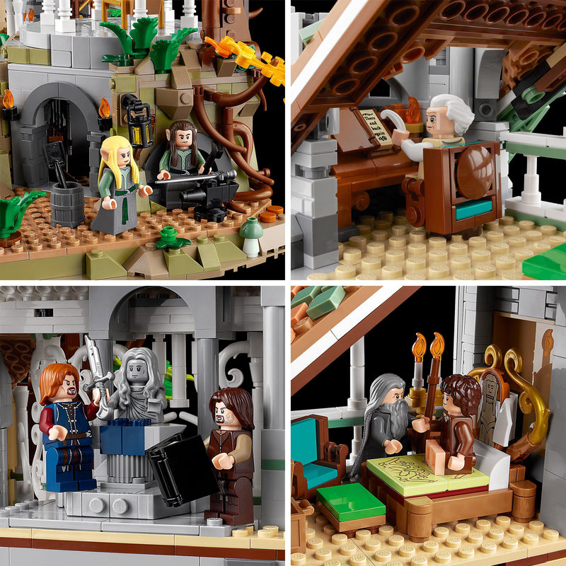 LEGO Rivendell™ 10316 The Lord Of The Rings LEGO LORD OF THE RINGS @ 2TTOYS LEGO €. 499.99