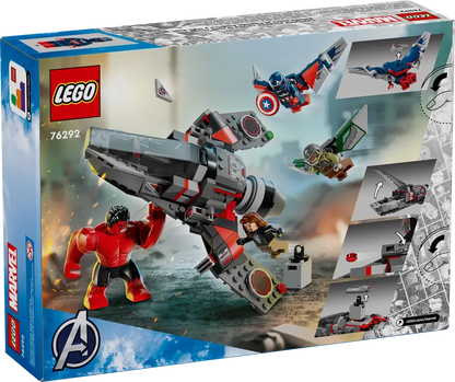 LEGO Captain America vs. Rode Hulk duel 76292 Superheroes (Pre-Order: december)