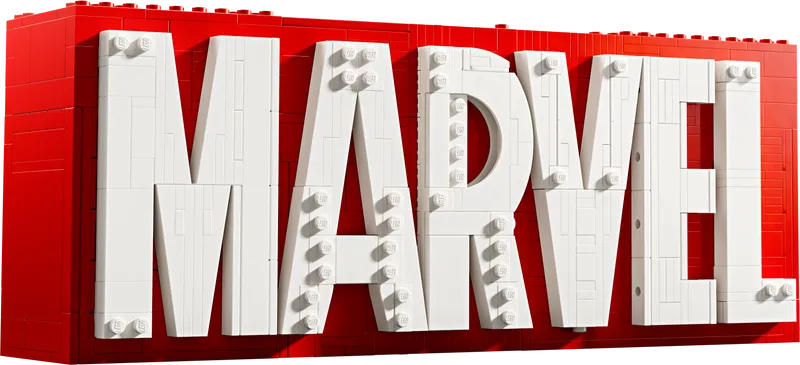 LEGO Marvel logo en figuren 76313 Superheroes