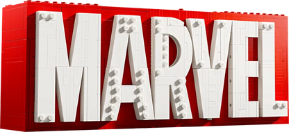 LEGO Marvel logo en figuren 76313 Superheroes