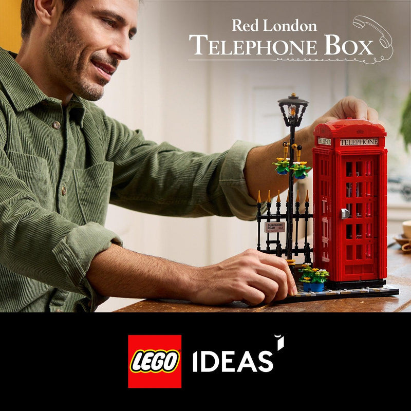 LEGO Rode Londense telefooncel 21347 Ideas @ 2TTOYS 2TTOYS €. 114.99