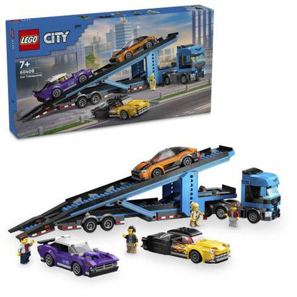 LEGO Autotransporter met Sportwagens 60408 City (Pre-Order: verwacht juni) LEGO CITY GEWELDIGE AUTOS @ 2TTOYS 2TTOYS €. 84.99