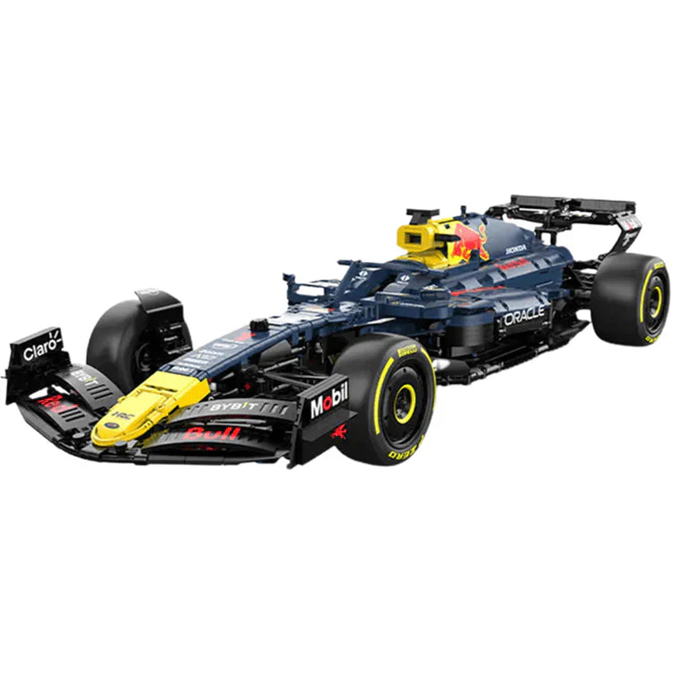 Max Verstappen raster RedBull F1 raceauto 1:8 Met afstandbediening (zelfde formaat als LEGO 42141 & 42171)