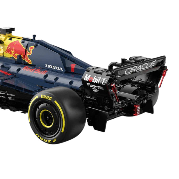 Max Verstappen raster RedBull F1 raceauto 1:8 Met afstandbediening (zelfde formaat als LEGO 42141 & 42171)