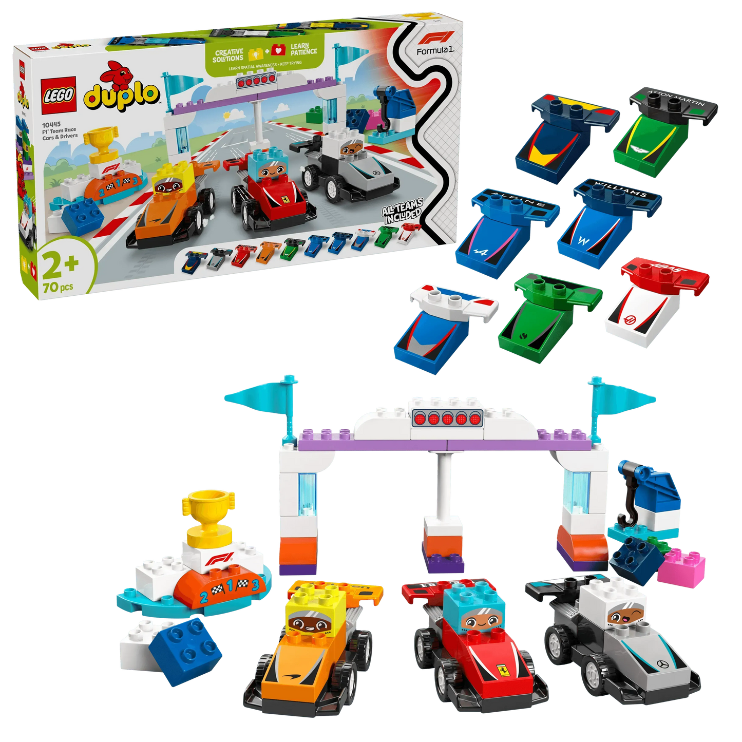 LEGO Formula 1 Team 10445 DUPLO (Delivery: January 1, 2025)