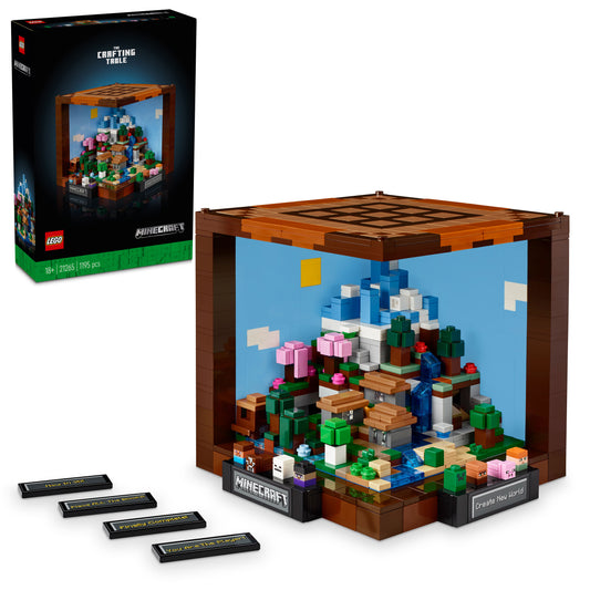LEGO de Werkbank 21265 Minecraft (Pre-Order: 1 aug.)