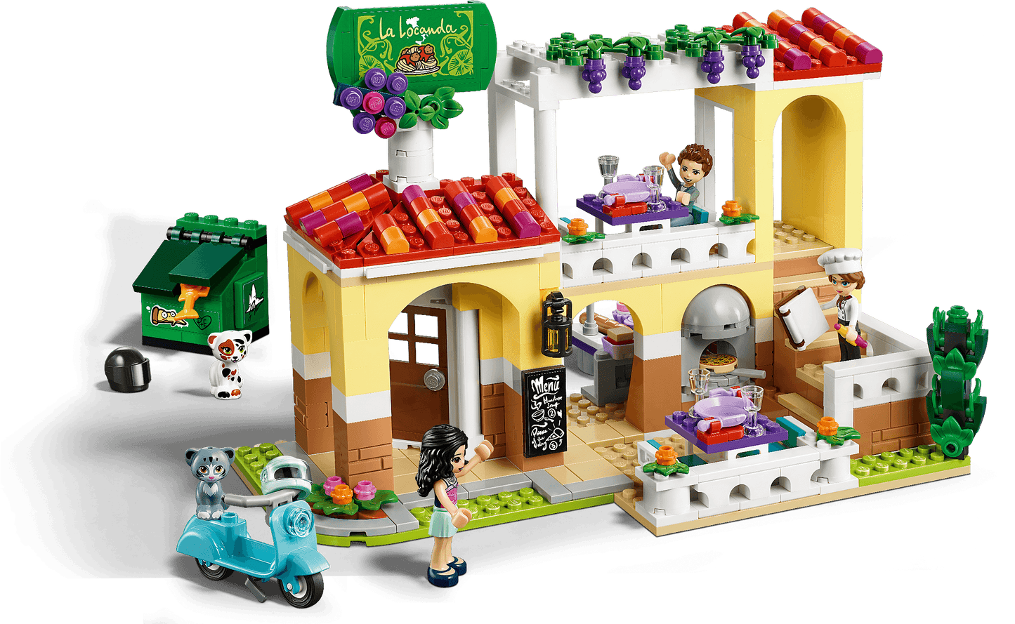 LEGO Uit eten in het Heartlake City Restaurant 41379 Friends