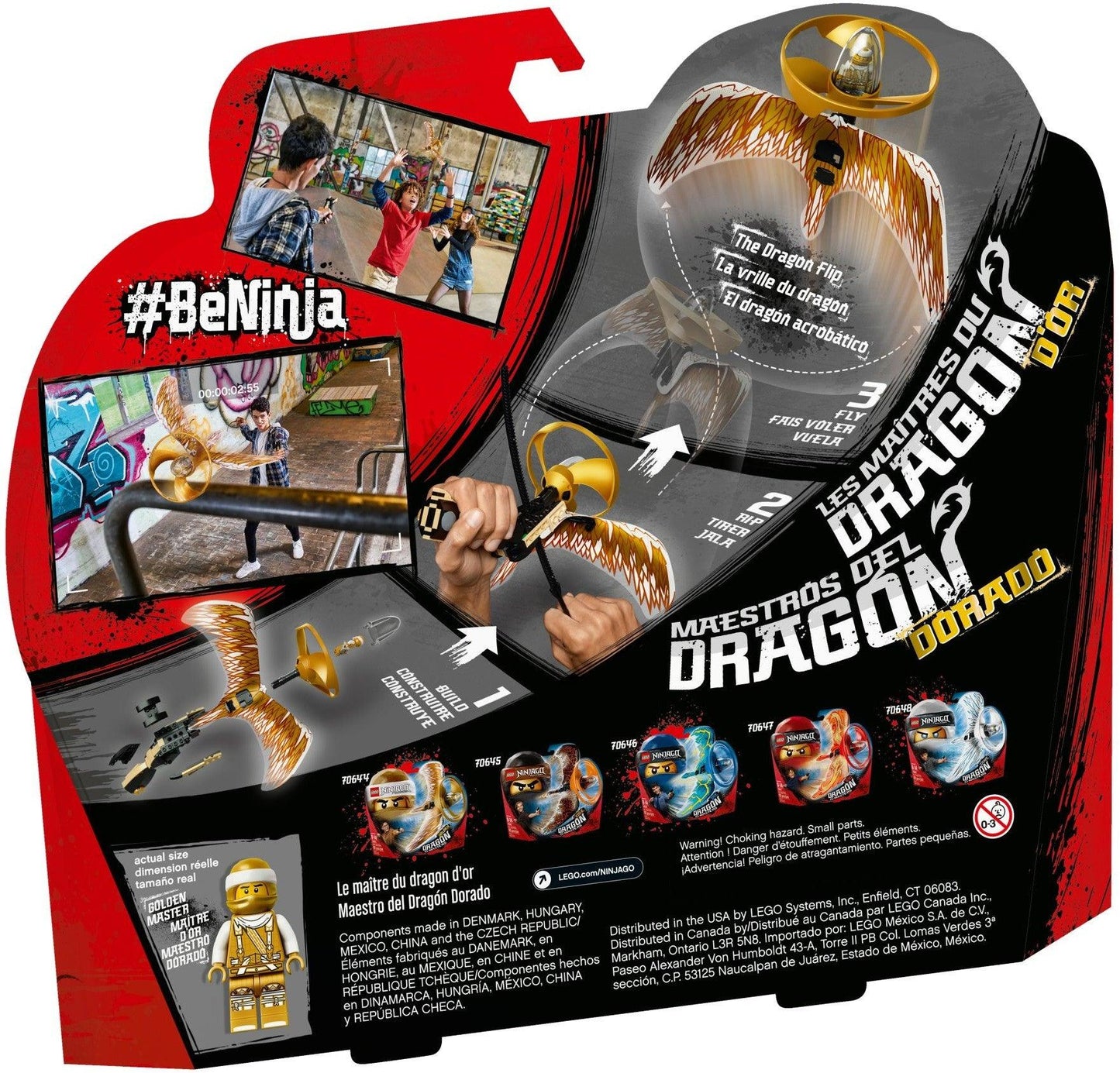 LEGO Gouden draak meester 70644 Ninjago