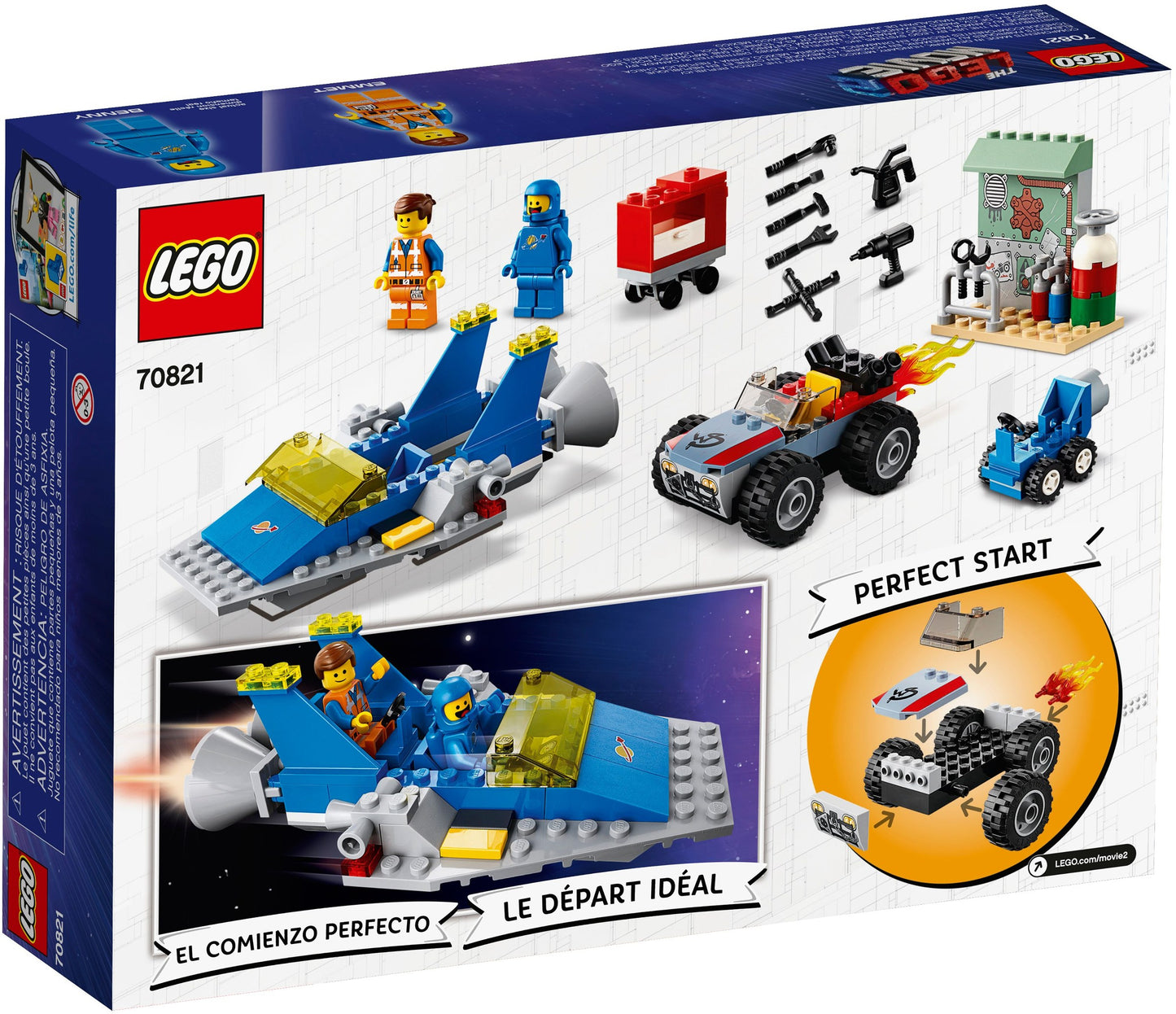 LEGO Emmets werkplaats 70821 Movie