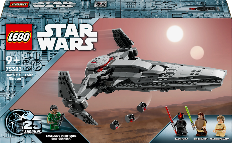 LEGO Darth Mauls Sith-Infiltrator 75383 Star Wars