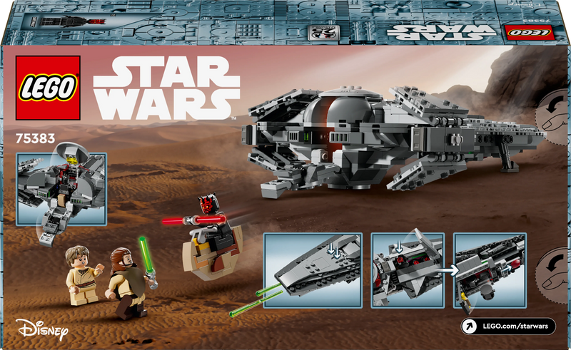 LEGO Darth Mauls Sith-Infiltrator 75383 Star Wars