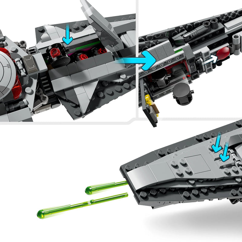 LEGO Darth Mauls Sith-Infiltrator 75383 Star Wars