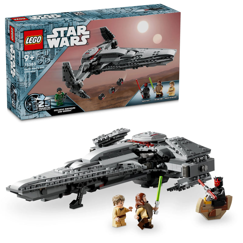 LEGO Darth Mauls Sith-Infiltrator 75383 Star Wars