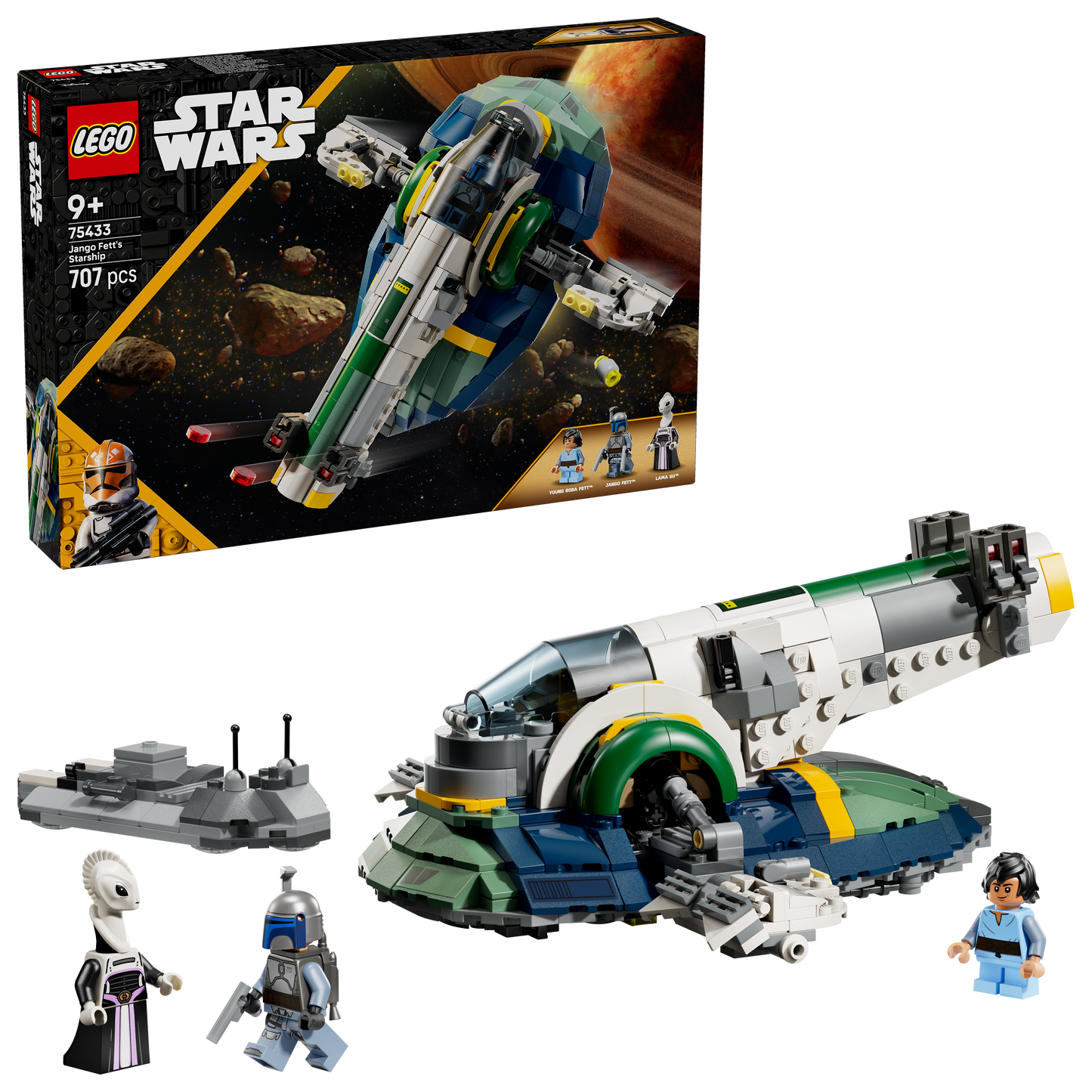 LEGO Jango Fetts ruimteschip 75433 Star Wars