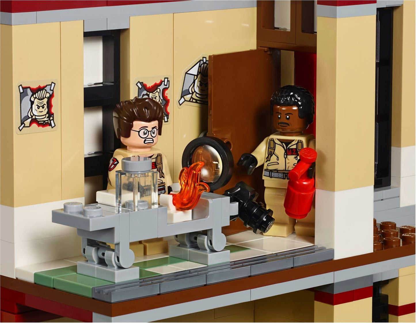 LEGO Brandweer kazerne Ghostbusters Firehouse 75827 Icons